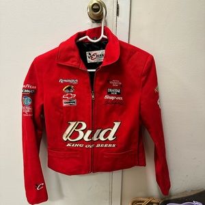 Dale Earnhardt Jr Women’s Cropped Racing Jacket